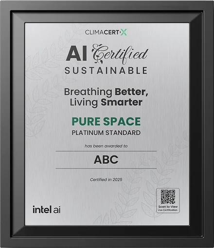 pure space Certificate image