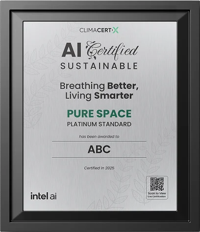 Platinum Certificate Frame