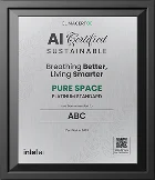 platinum pure space Certificate image