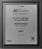 silver pure space Certificate image